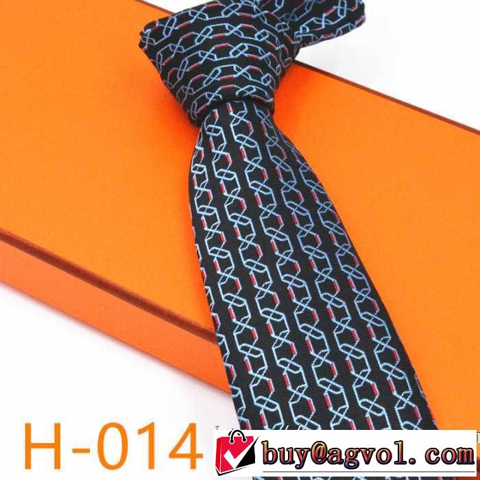 現在流行中のおすすめ人気 エルメス 2019秋のファッショントレンドはこれ HERMES ネクタイ 3色可選
