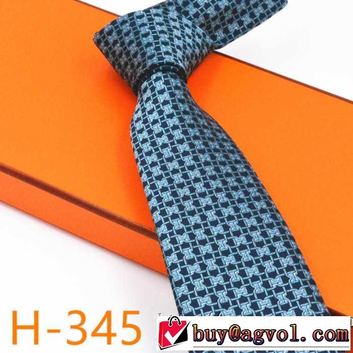 速報！2019年秋ファッショントレンド エルメス着心地もなめらかで快適  HERMES ネクタイ 多色可選