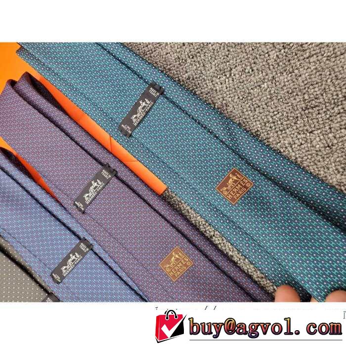 先取り 2019/2020秋冬ファッション エルメス更にトレンドが急上昇中  HERMES ネクタイ 多色可選