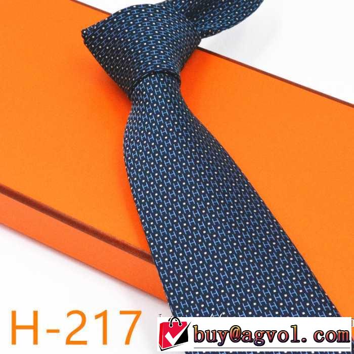 先取り 2019/2020秋冬ファッション エルメス更にトレンドが急上昇中  HERMES ネクタイ 多色可選