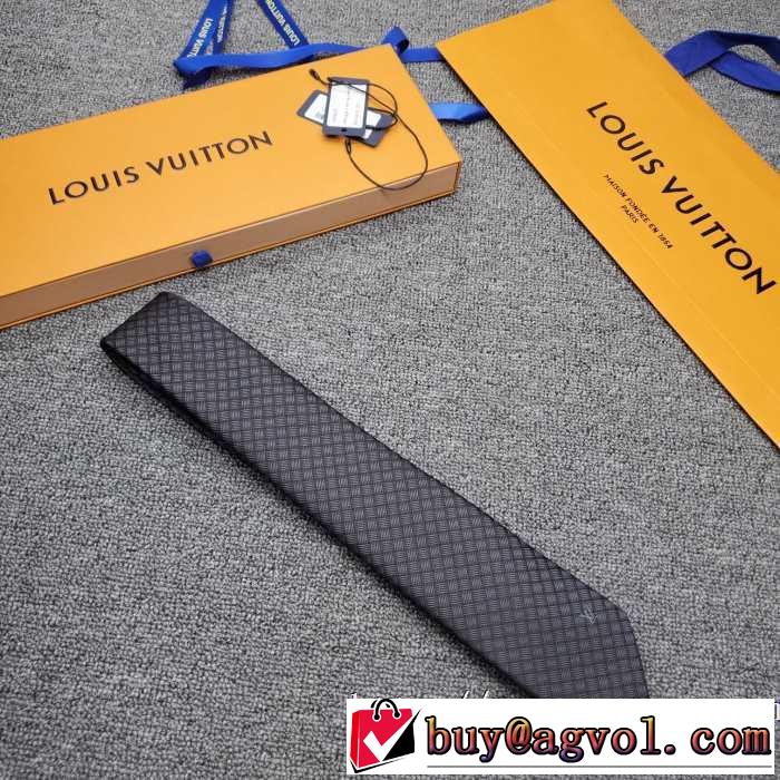 お洒落で秋冬注目トレンド ルイ ヴィトン LOUIS VUITTON ネクタイ 2019年秋冬に欠かせない