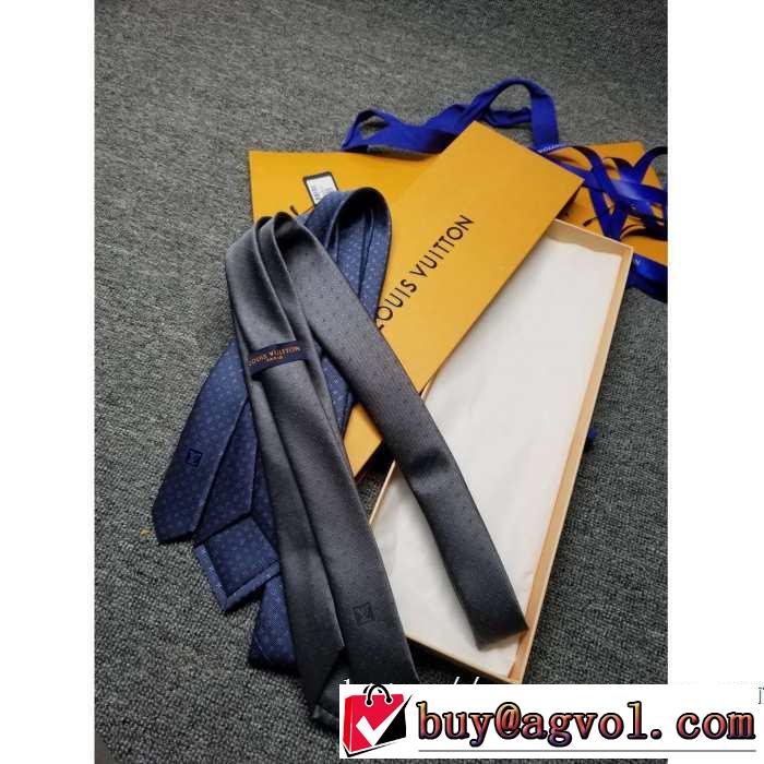 LOUIS VUITTON ネクタイ  2019秋、イチオシ上品 ルイ ヴィトンおススメの秋冬アイテムをCHECK   2色可選