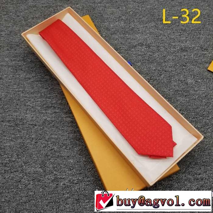 多色可選 おすすめする注目トレンド ルイ ヴィトン2019トレンドファッション新品  LOUIS VUITTON ネクタイ