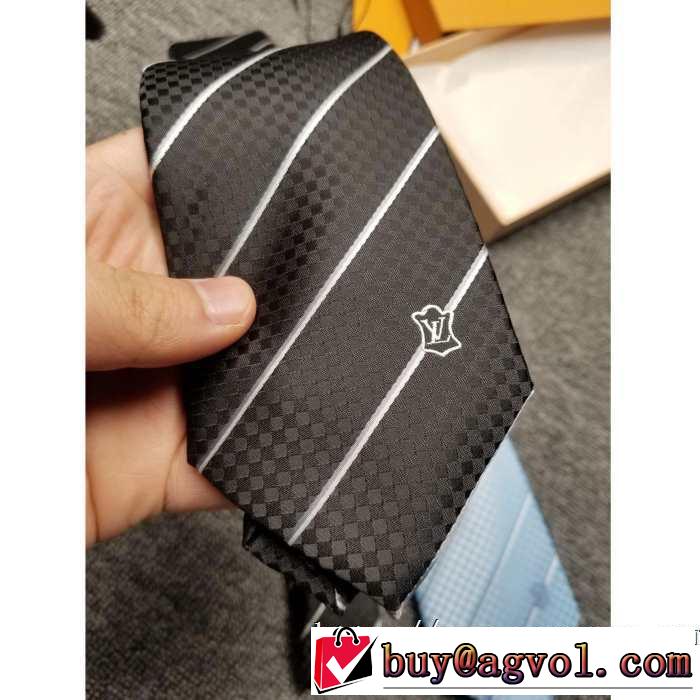 お洒落で秋冬注目トレンド ルイ ヴィトン LOUIS VUITTON ネクタイ 2019トレンドカラー秋冬セール 多色可選