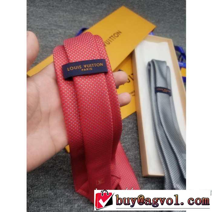 とにかく完璧ブランド新作 2色可選  ルイ ヴィトン LOUIS VUITTON ネクタイ 2019秋のファッショントレンドはこれ