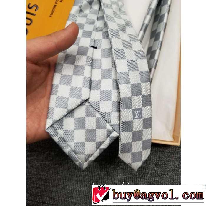 2019トレンドファッション新品 ルイ ヴィトン 多色可選  LOUIS VUITTON ネクタイ やっぱり優しい色