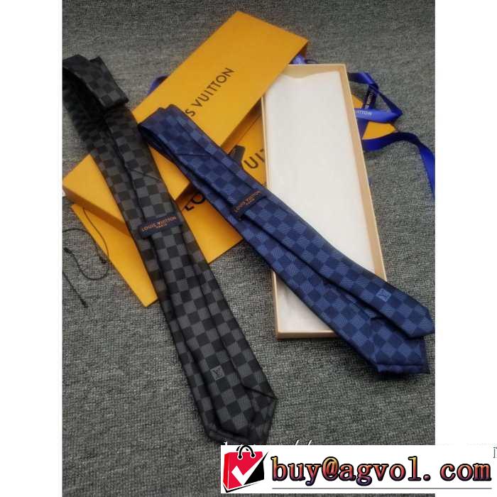 2019トレンドファッション新品 ルイ ヴィトン 多色可選  LOUIS VUITTON ネクタイ やっぱり優しい色