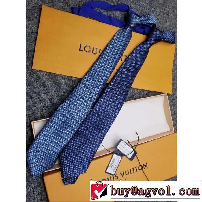 2色可選 ルイ ヴィトン2019トレンド秋冬おすすめ安い  LOUIS VUITTON ネクタイ おしゃれ感度が高い秋冬トレンド