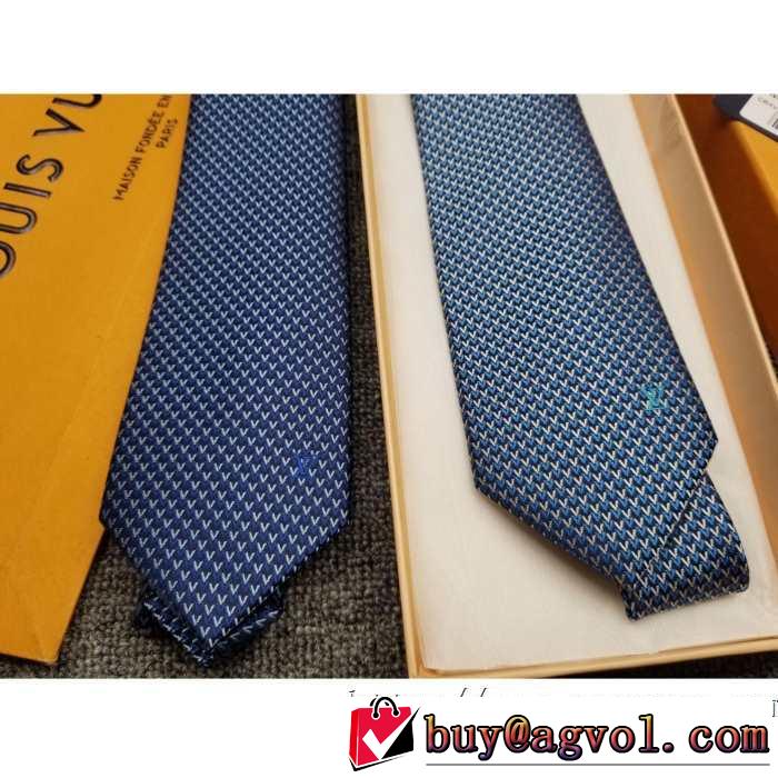 2色可選 ルイ ヴィトン2019トレンド秋冬おすすめ安い  LOUIS VUITTON ネクタイ おしゃれ感度が高い秋冬トレンド