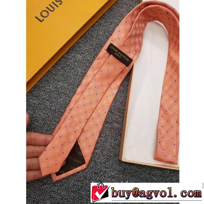 サイズのよさを感じる新作 LOUIS VUITTON ネクタイ 2019秋冬トレンド押さえておきたい ルイ ヴィトン