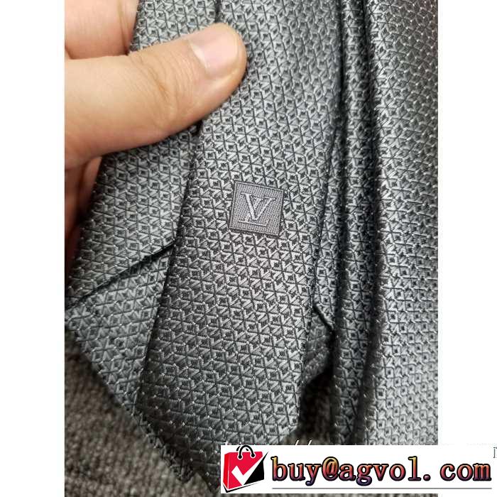 2色可選 ルイ ヴィトンカジュアルコーデオシャレ LOUIS VUITTON ネクタイ お洒落で秋冬注目トレンド
