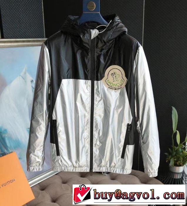 2019年秋冬コレクションを展開中 MONCLER ダウンジャケット 極上の暖かさと軽さ モンクレール 軽量ジャケット 2色可選