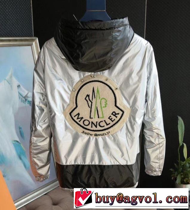 2019年秋冬コレクションを展開中 MONCLER ダウンジャケット 極上の暖かさと軽さ モンクレール 軽量ジャケット 2色可選