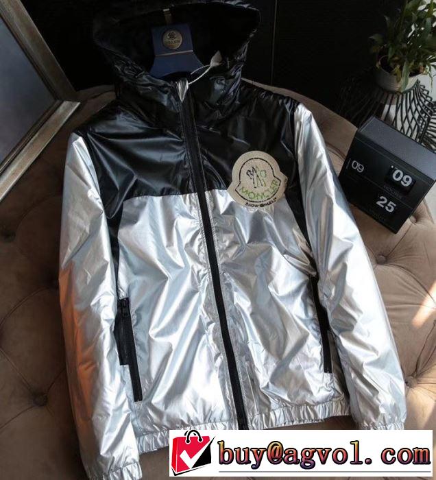 2019年秋冬コレクションを展開中 MONCLER ダウンジャケット 極上の暖かさと軽さ モンクレール 軽量ジャケット 2色可選