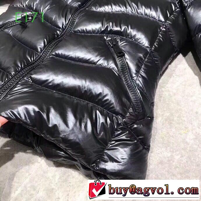 大胆なチェックの人気トレンドモンクレール MONCLER 2019秋冬新作オススメしたい 快適な着心地をキープ ダウンジャケット