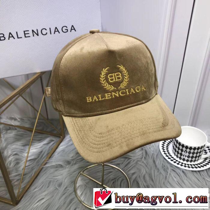毎日でも使える人気商品 3色可選  キャップ 新しい品質保証バレンシアガ BALENCIAGA 2019年春の新作続々