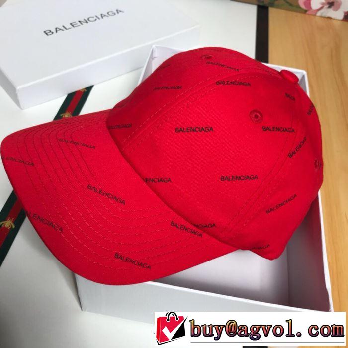 2019年最新ファッション 今期のトレンド定番アイテム バレンシアガ BALENCIAGA ベースボールキャップ 2色可選