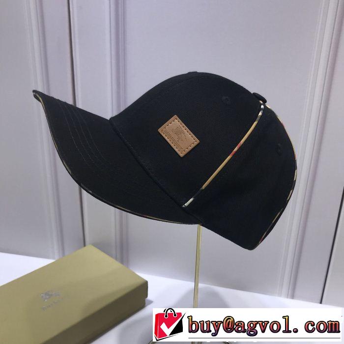 2019新作セール  キャップ 高い人気アイテム 2色可選 バーバリー BURBERRY VIPセール限定品