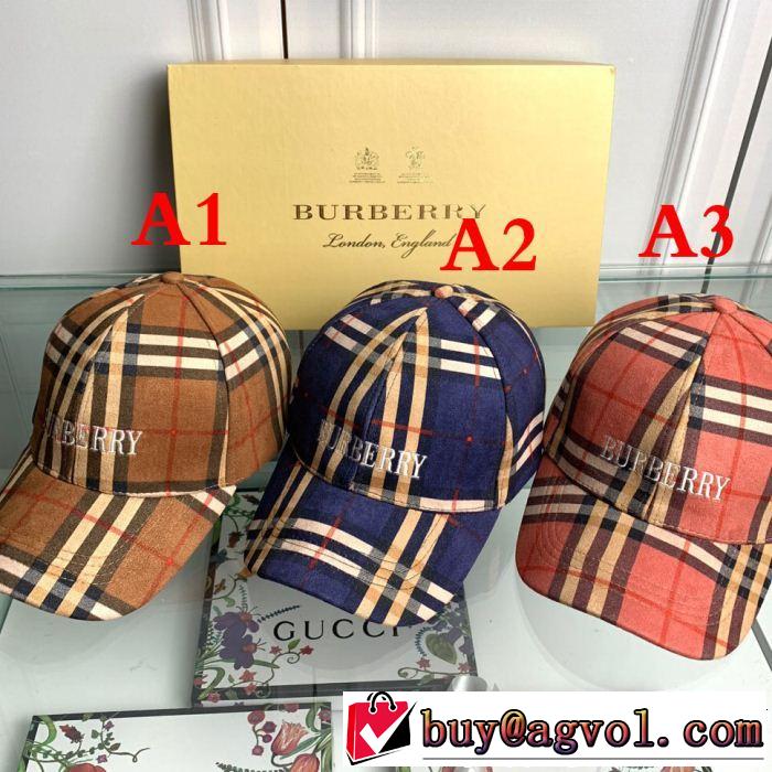  限定的新作入荷 バーバリー BURBERRY 年末年始売切必至 キャップ 3色可選 SALE年末年始限定 