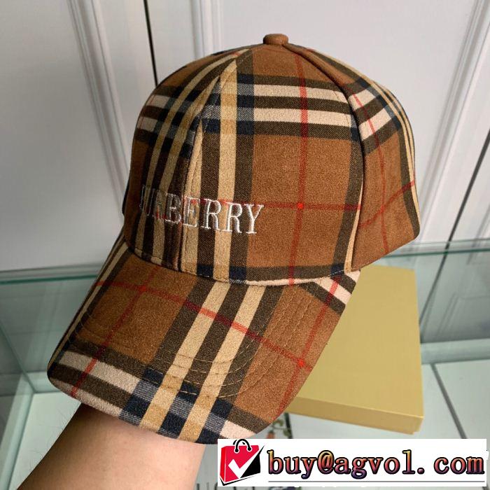 限定的新作入荷 バーバリー BURBERRY 年末年始売切必至 キャップ 3色可選 SALE年末年始限定