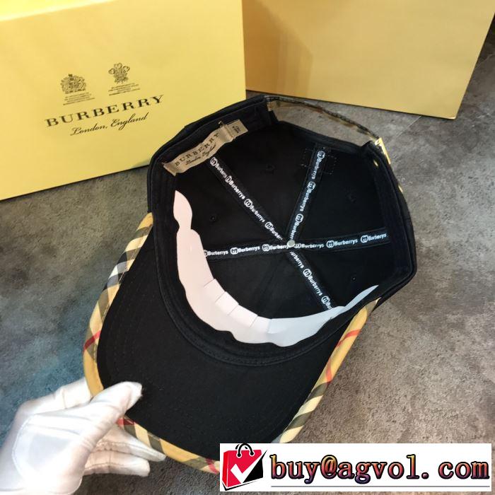2019春夏のトレンド新商品 魅力的なカラー使い バーバリー BURBERRY ベースボールキャップ 2色可選