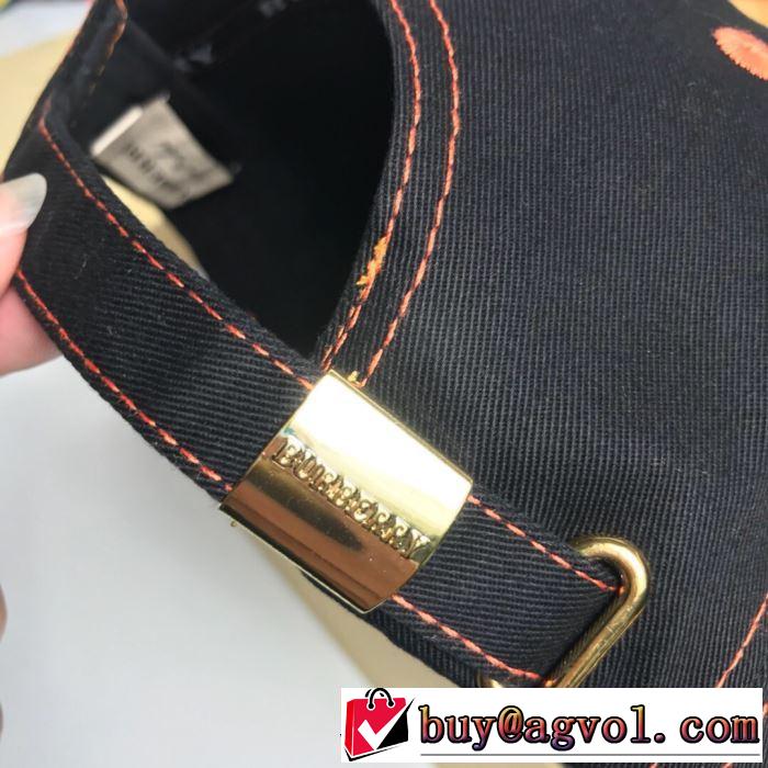 人気夏ファションおすすめ バーバリー BURBERRY ベースボールキャップ 2色可選 2019年春夏シーズンの人気