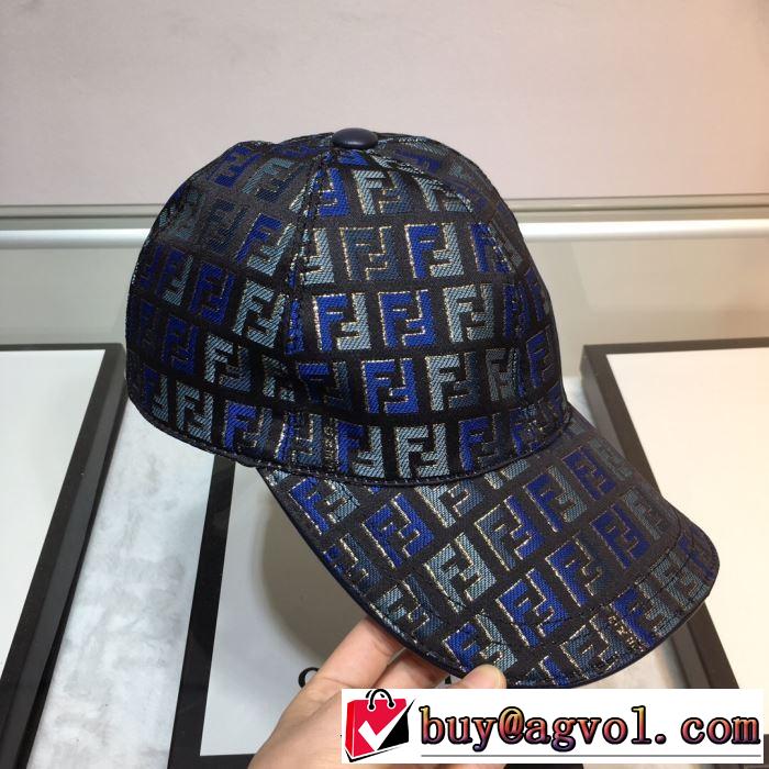 フェンディ FENDI ベースボールキャップ 4色可選 人気ストリートブランド新品 2019SSのトレンド商品