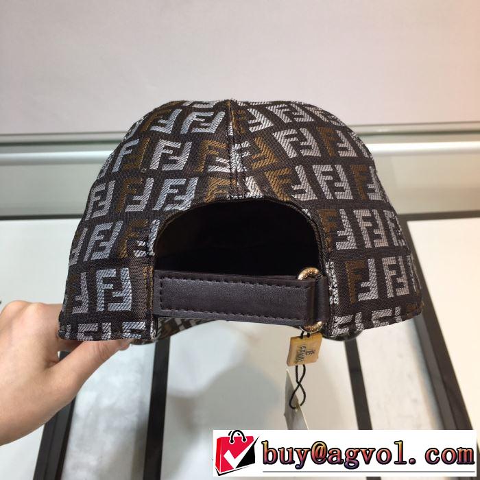 フェンディ FENDI ベースボールキャップ 4色可選 人気ストリートブランド新品 2019SSのトレンド商品