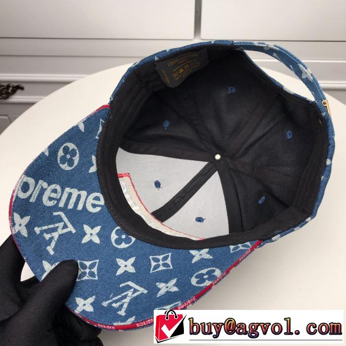 季節感をプラス人気商品 ルイ ヴィトン LOUIS VUITTON ベースボールキャップ 2色可選 2019春夏も引き続きトレンド