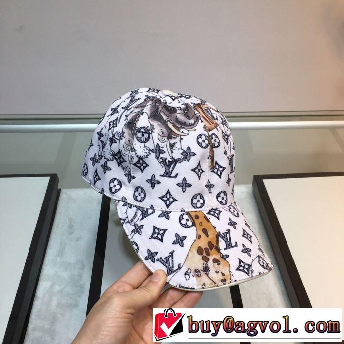 ベースボールキャップ 2色可選 ルイ ヴィトン LOUIS VUITTON まずは定番！人気アイテム 2019年最新ファッション