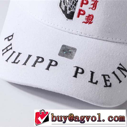 フィリッププレイン PHILIPP PLEIN ベースボールキャップ 2色可選 2019春夏の大注目トレンド 春夏らしい爽やかさ