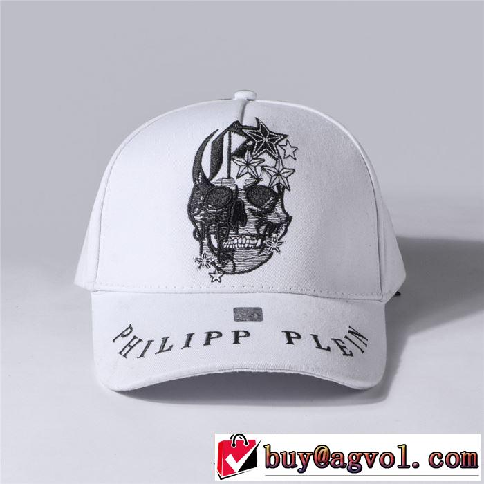 2019年春夏流行ファッション 大人の可愛さを引き立て フィリッププレイン PHILIPP PLEIN ベースボールキャップ 2色可選