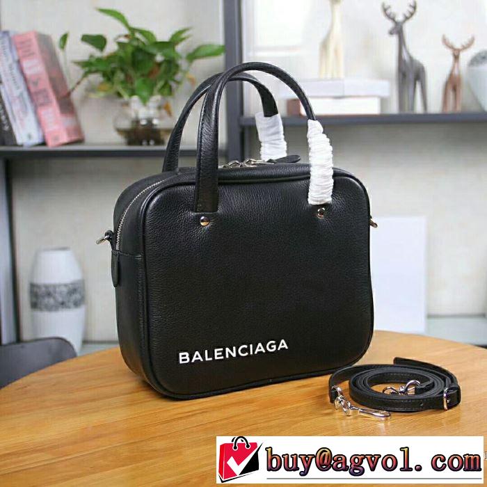 秋にこれがはやりそう バレンシアガ 2019秋冬トレンド押さえておきたい BALENCIAGA 2色選択可 ハンドバッグ  注目の秋ファッション一番