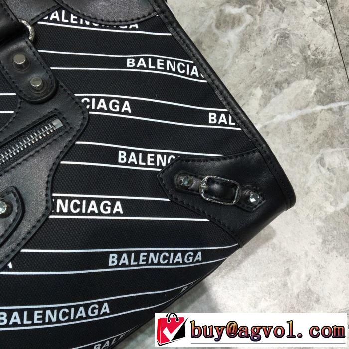 とにかく完璧ブランド新作 バレンシアガ大胆なチェックの人気トレンド  BALENCIAGA 秋服コーデ2019年版 多色選択可 ハンドバッグ