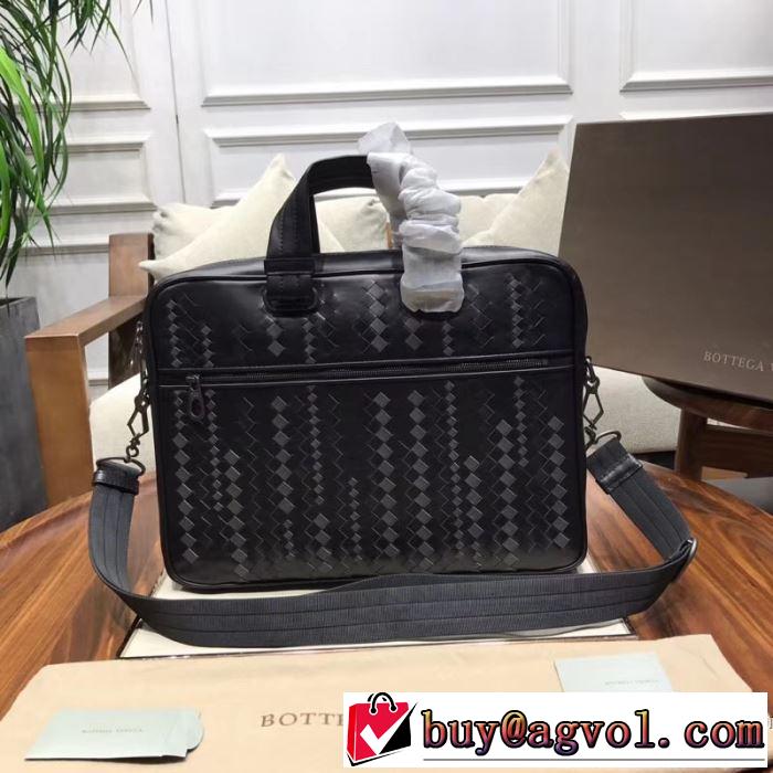 ビジネスバッグ 2色可選 《2019年》今、注目のストリート 海外セレブは大人気  ボッテガ ブランド BOTTEGA VENETA