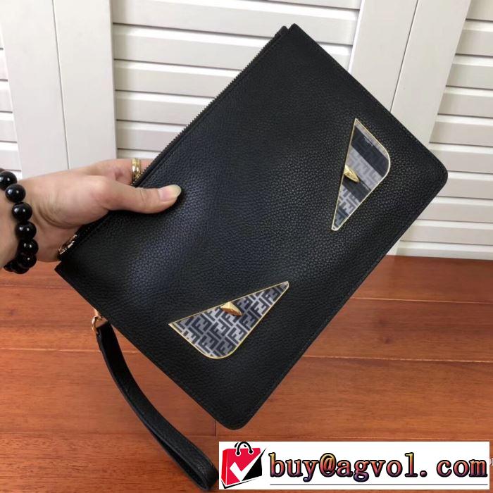 2019秋冬着こなし方おすすめ　フェンディおしゃれで機能性の高い　FENDI ハンドバッグ 多色可選　オシャレな秋冬コーデスタイル