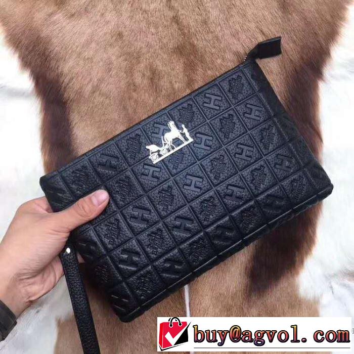 2019年春夏シーズンの人気 春夏シンプルファッションでOK！ エルメス HERMES ポーチ