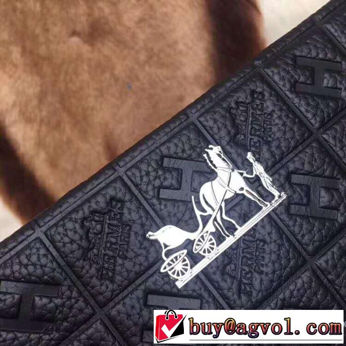 2019年春夏シーズンの人気 春夏シンプルファッションでOK！ エルメス HERMES ポーチ