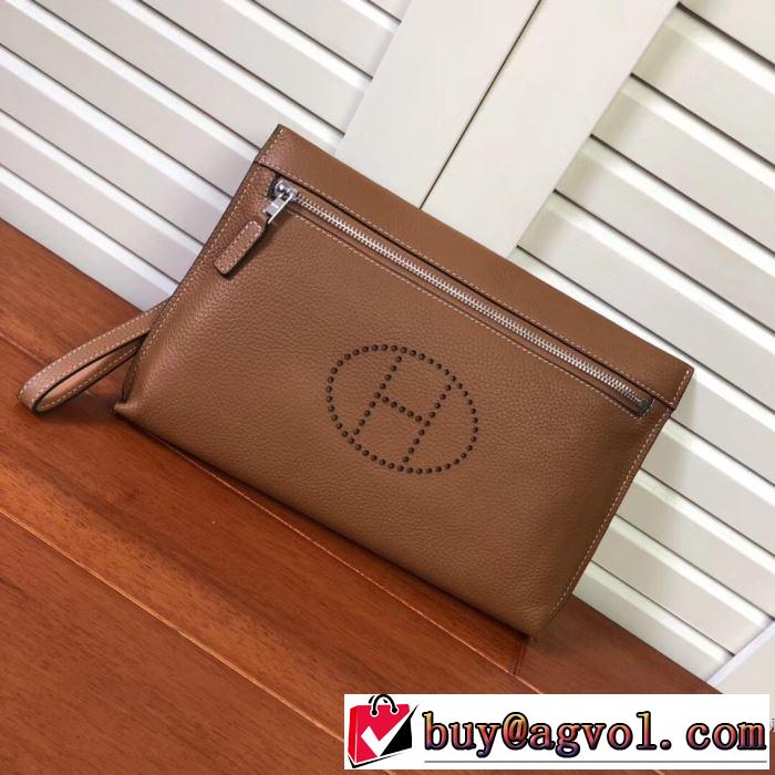 ポーチ   とにかく完璧ブランド新作 エルメス HERMES 秋服コーデ2019年版 3色可選 大胆なチェックの人気トレンド