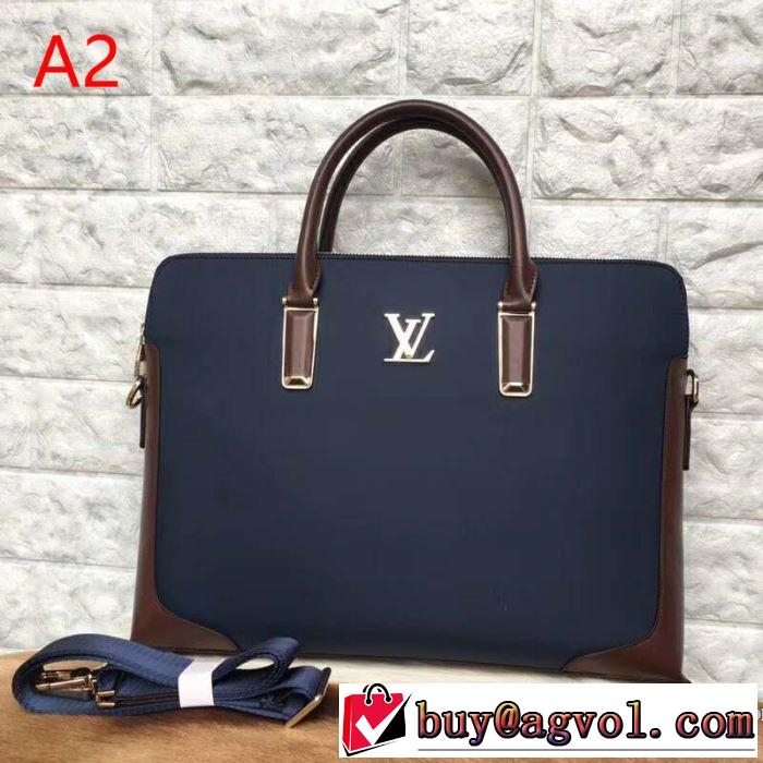 【2019春夏】最新コレクション 夏らしい季節感 ルイ ヴィトン LOUIS VUITTON ビジネスバッグ 2色可選