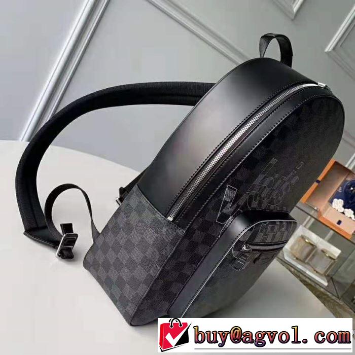 リュック とにかく完璧ブランド新作 ルイ ヴィトン 秋服コーデ2019年版 LOUIS VUITTON 大胆なチェックの人気トレンド