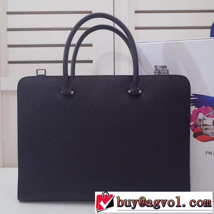 2色可選 ビジネスバッグ クラシカルな雰囲気 2019年春夏流行ファッション プラダ PRADA