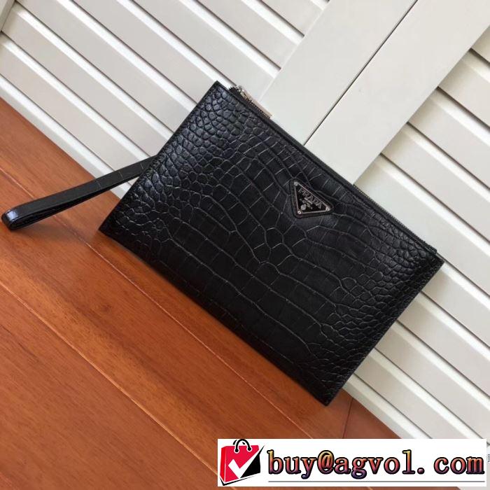 PRADA 今年注目な新品セール プラダ  2019秋冬トレンドアイテム ポーチ  秋冬とれんど新品目立ち