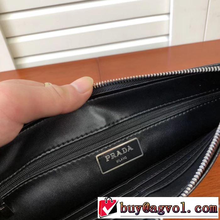 PRADA 今年注目な新品セール プラダ  2019秋冬トレンドアイテム ポーチ  秋冬とれんど新品目立ち