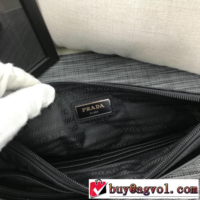 ヒットする秋冬コレクション ポーチ 2019トレンドアイテム激安 プラダ PRADA 秋冬ファッションコーディネート