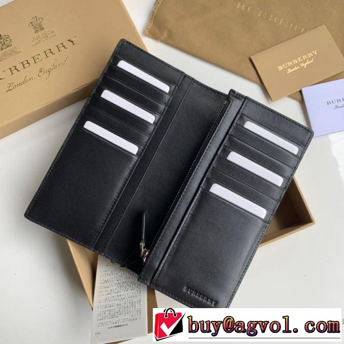 バーバリー BURBERRY 財布/ウォレッ 2色可選 2019春夏の大注目トレンド 春夏！大人カジュアル