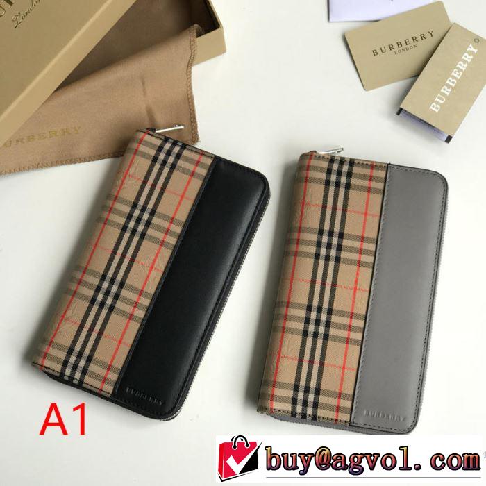 春夏のトレンドアイテム 2019夏ファション新品 バーバリー BURBERRY 財布/ウォレッ 2色可選