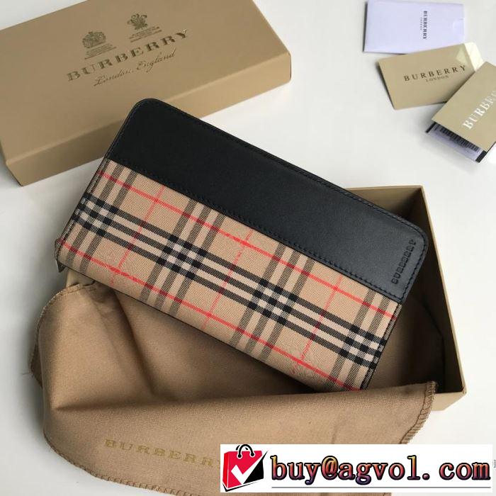 春夏のトレンドアイテム 2019夏ファション新品 バーバリー BURBERRY 財布/ウォレッ 2色可選