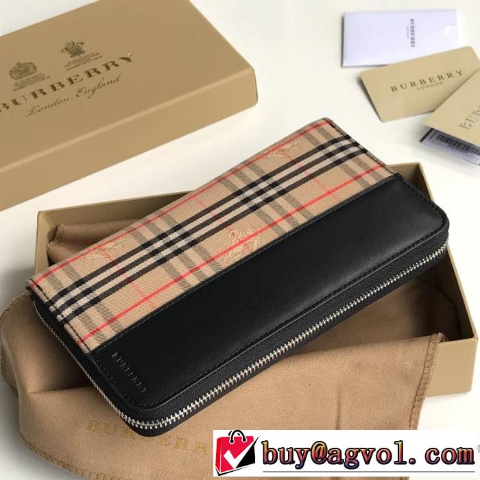 春夏のトレンドアイテム 2019夏ファション新品 バーバリー BURBERRY 財布/ウォレッ 2色可選