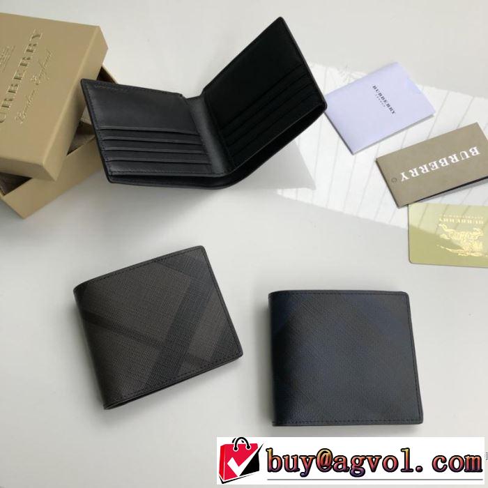 春夏の流行り2019新品 バーバリー BURBERRY 財布/ウォレッ 2色可選 今年春夏ファション流行り